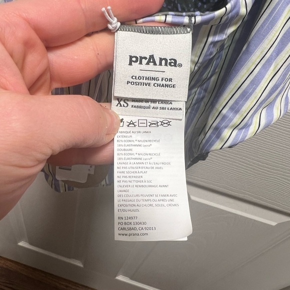 NEW Prana | Jess Reversible One-Piece Swimsuit - UPF 50+ Sz XS - Picture 5 of 6